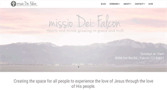 Desktop Screenshot of missiodeifalcon.org